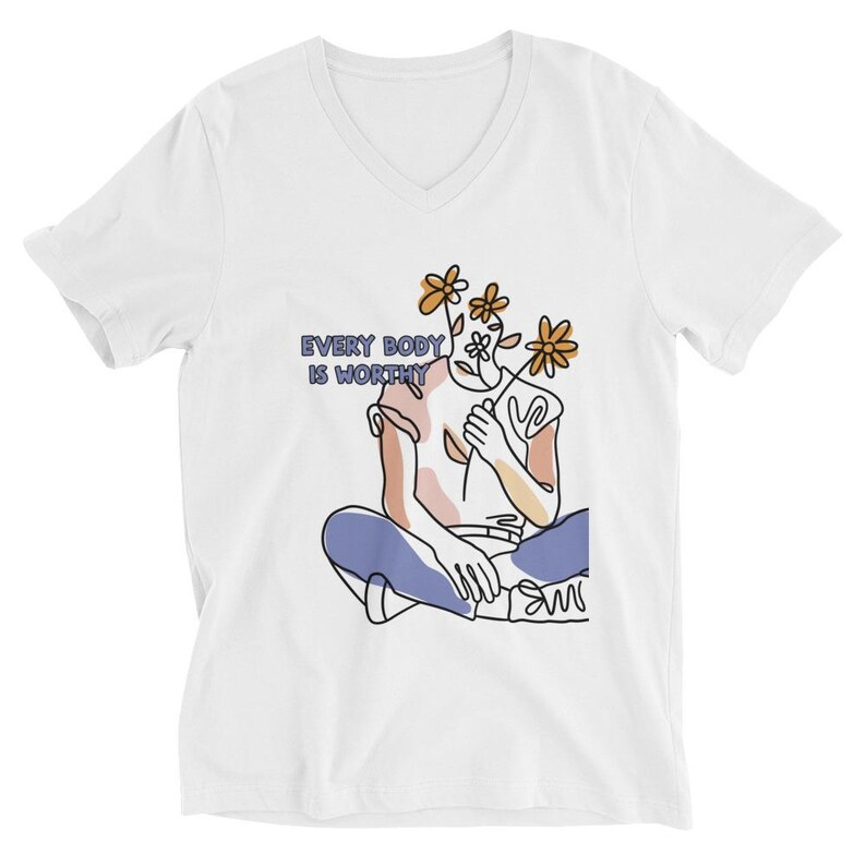 Every Body Is Worthy custom t-shirt design