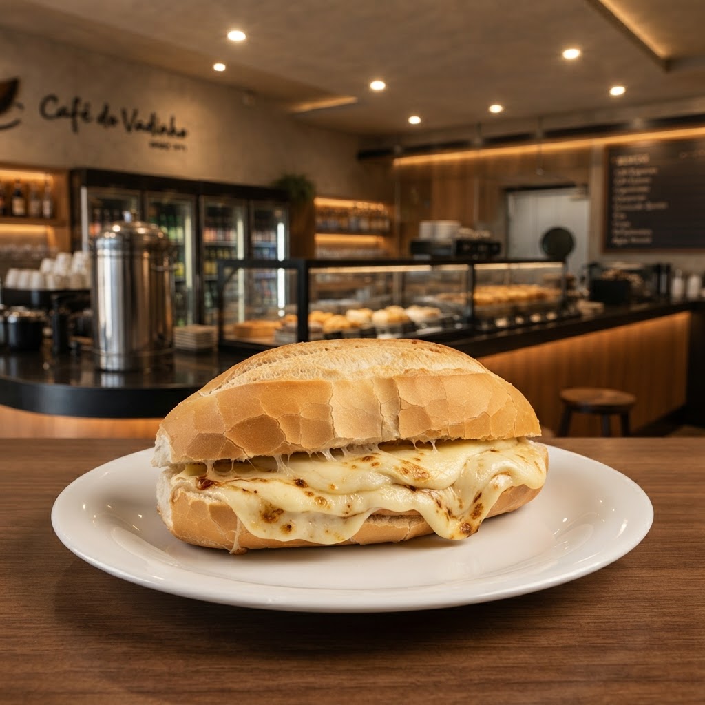 Sanduíche Mussarela (Pão Francês)