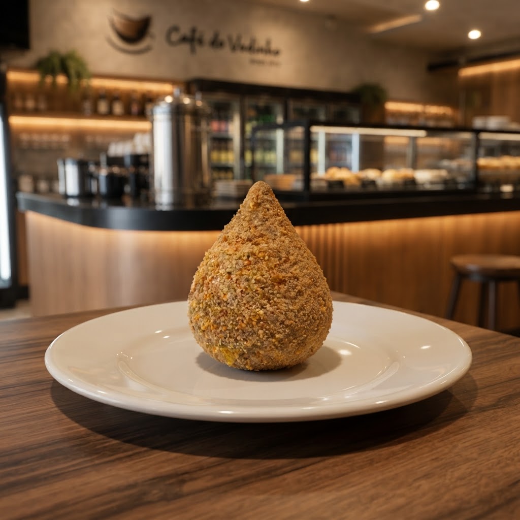 Coxinha Gallus (Frango, farinha de mandioca)