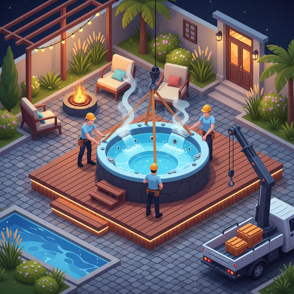 Jacuzzi Installation