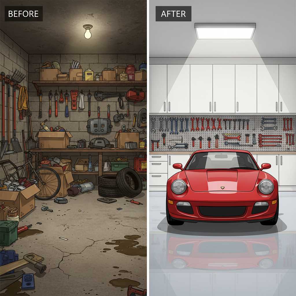 Car Garage Makeover