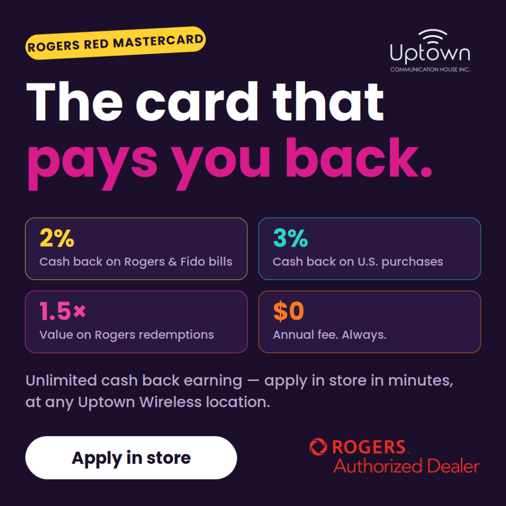 Rogers Red Mastercard — Square ad