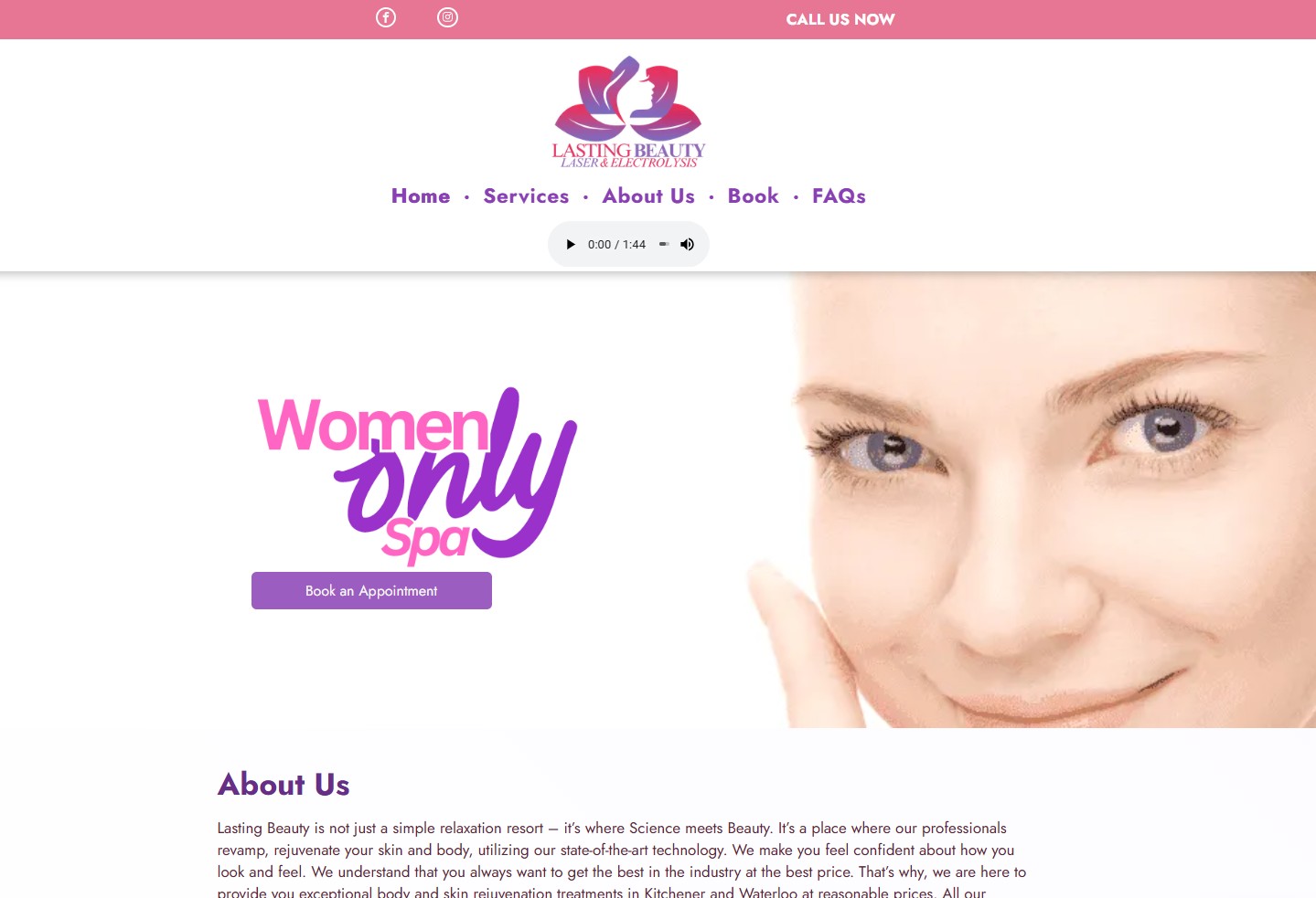 Lasting Beauty — original website