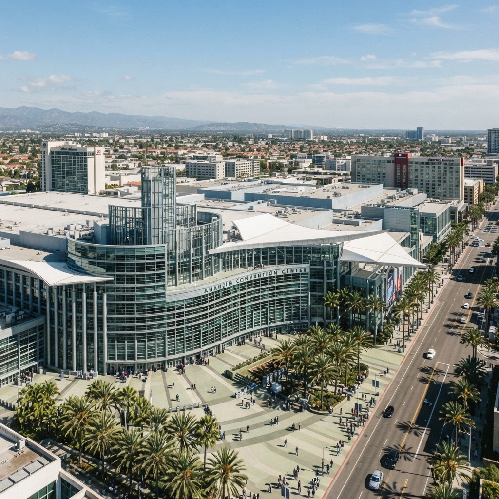 City illustration: Anaheim, CA