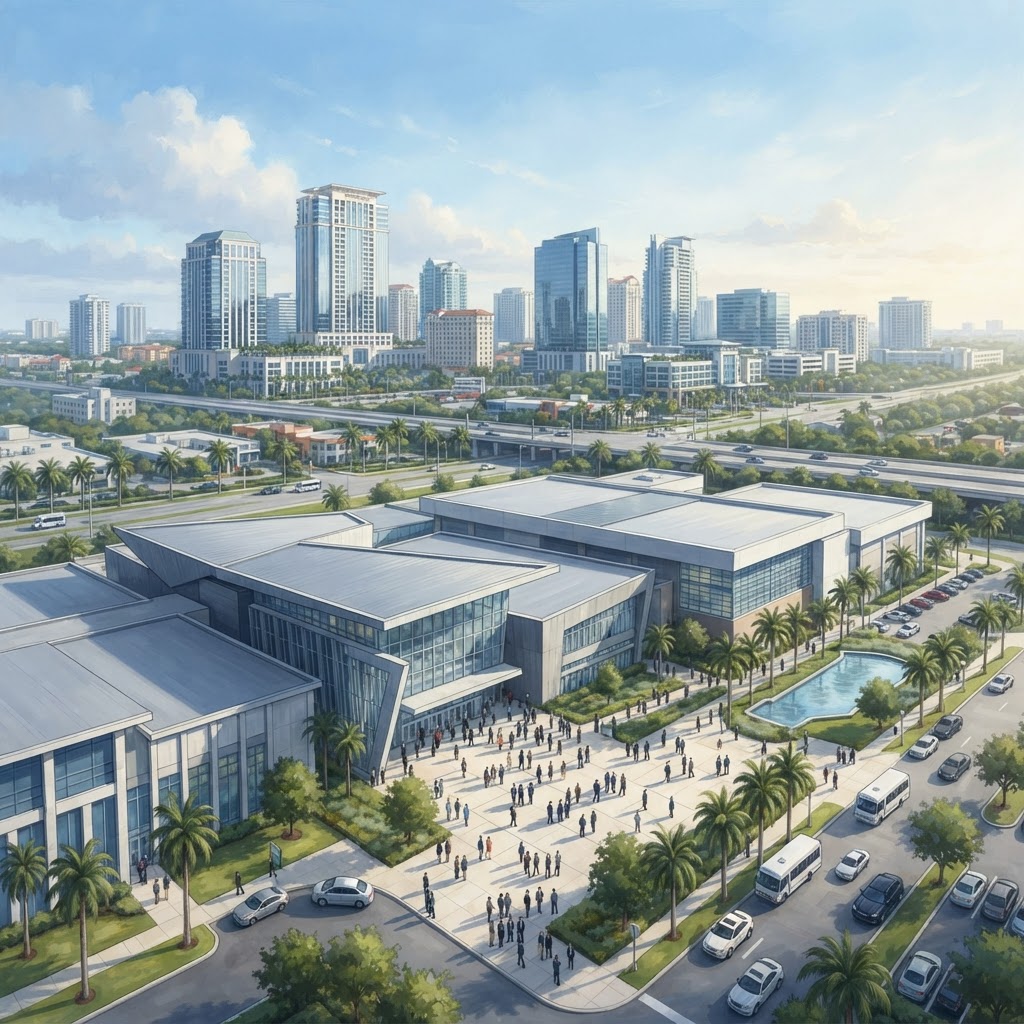 City illustration: Doral