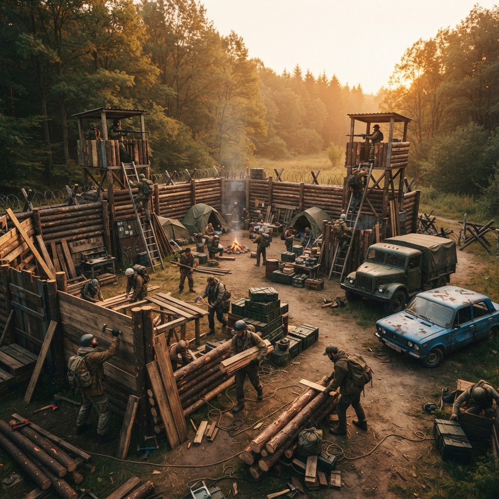DayZ community base building