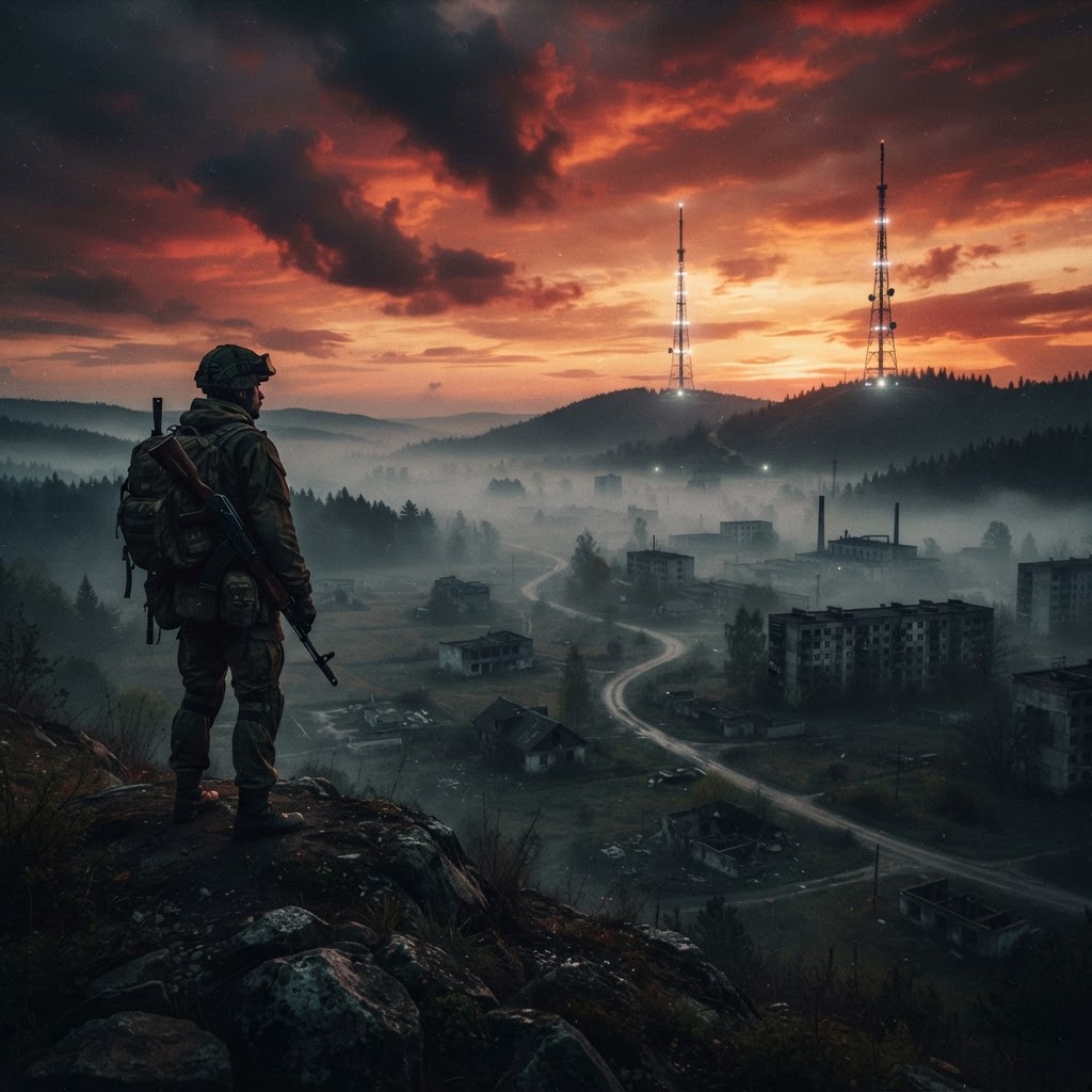 DayZ survival scene at dusk