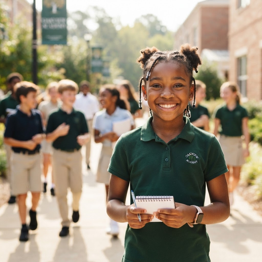 Students in an educational environment