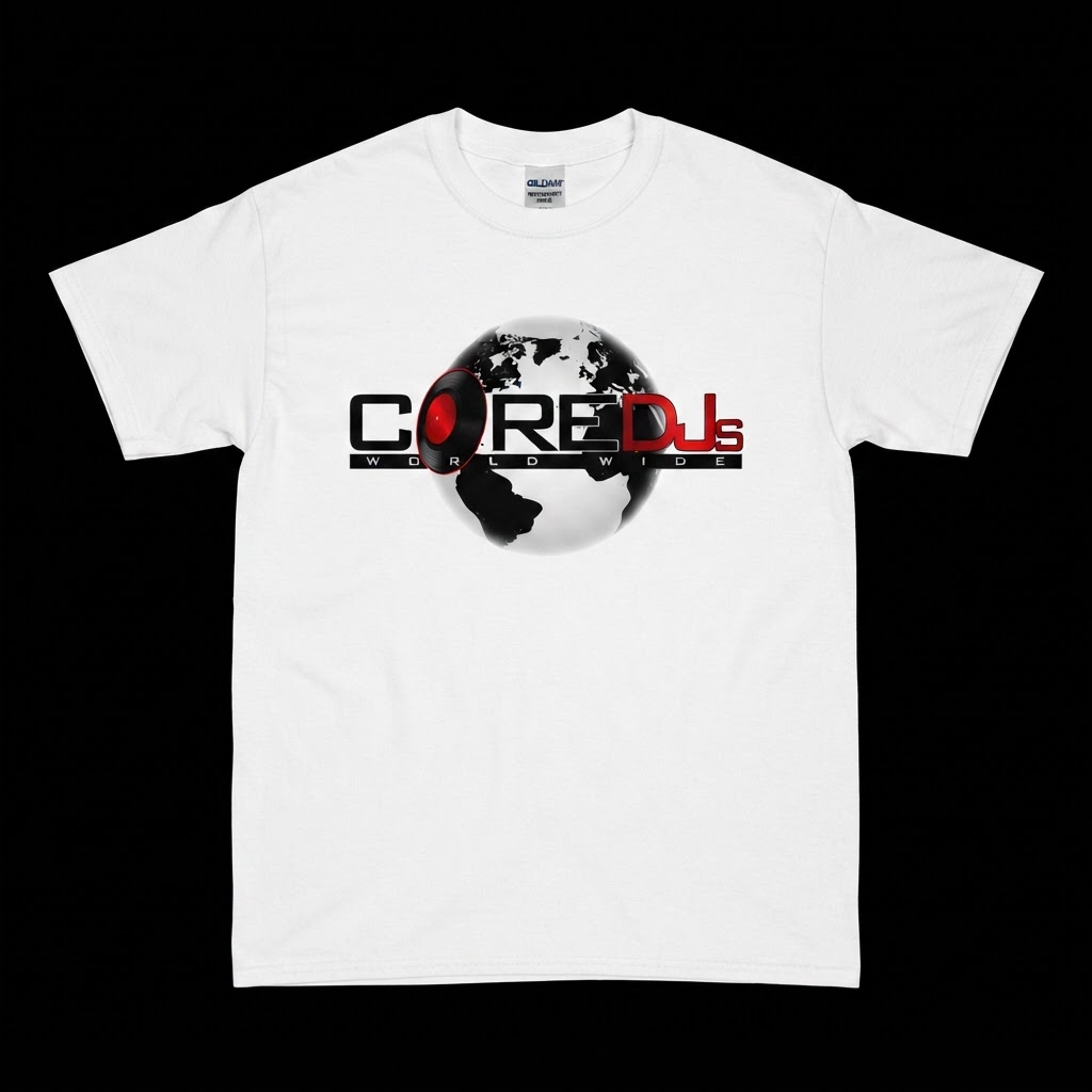 Core DJs Classic Tee — White