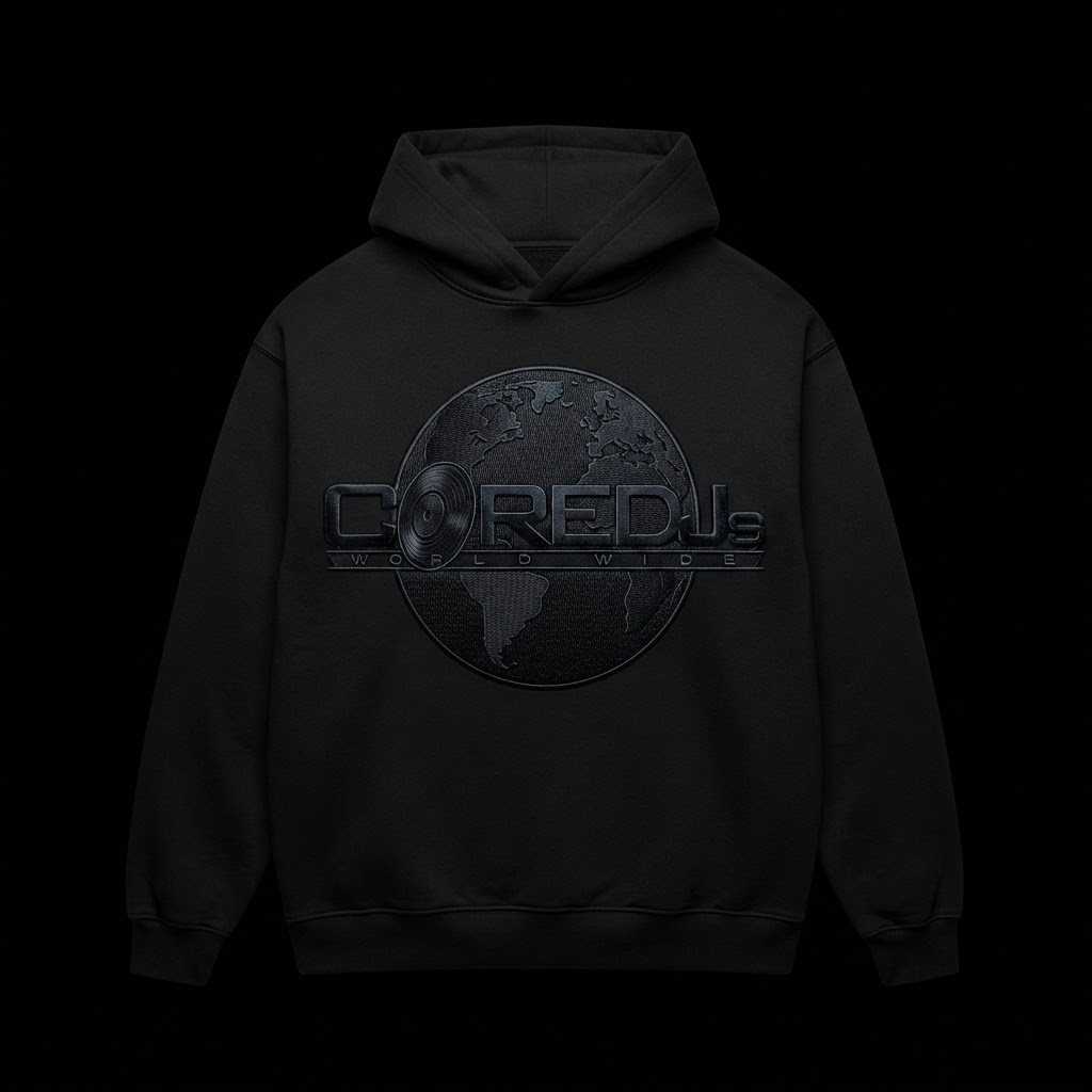 Core DJs Embroidered Hoodie
