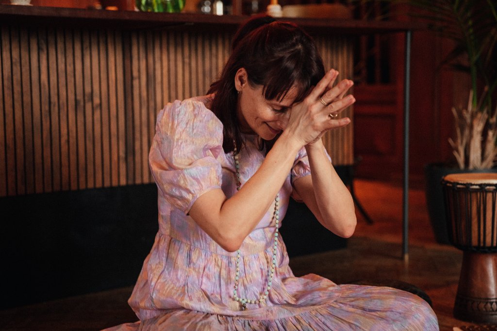 Quiet moment of prayer and meditation