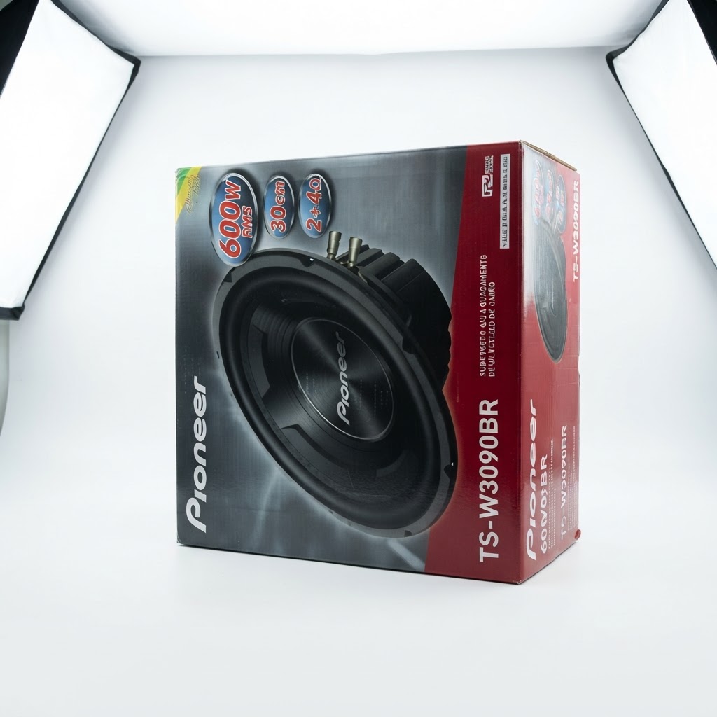 Dê dois cliques para ampliar Subwoofer Pioneer TS-W3090BR 12 Polegadas 600W RMS