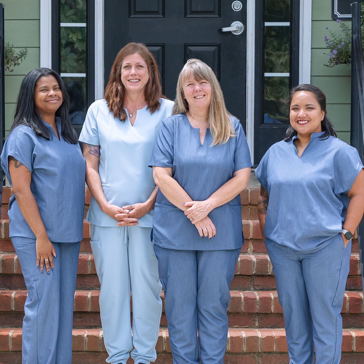 Licensed Veterinary Technicians, Kadijah, Lisa, Amy & Lauren - Office staff at Animal Eye Care of Richmond