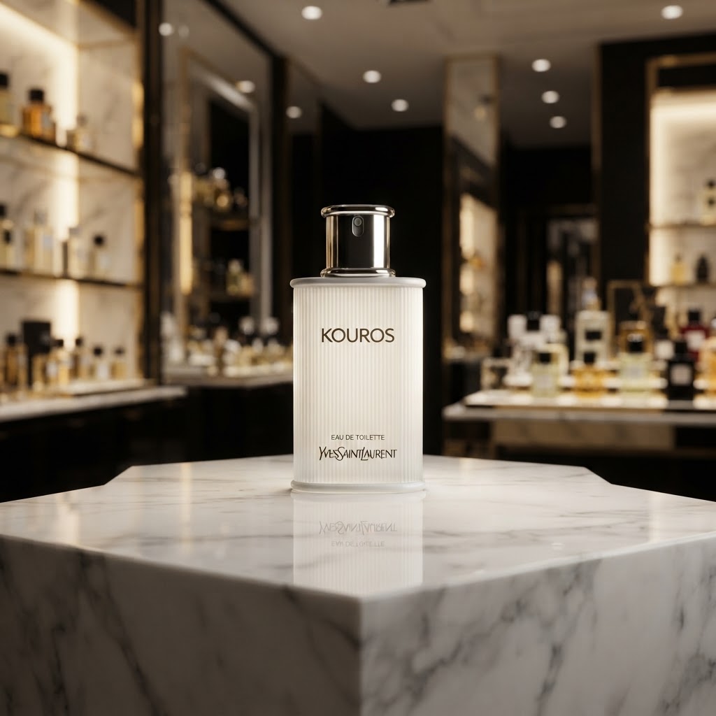 Perfume YvesSaintLaurent Kouros original seminovo ml masculino para venda