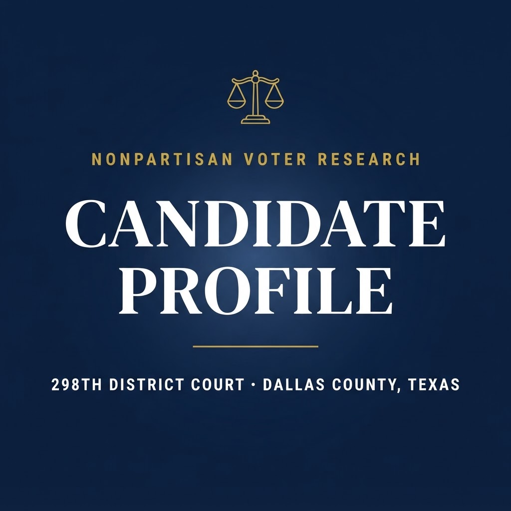 Ballotpedia Profile: Clark B. Will, Candidate for Judge of the 298th District Court