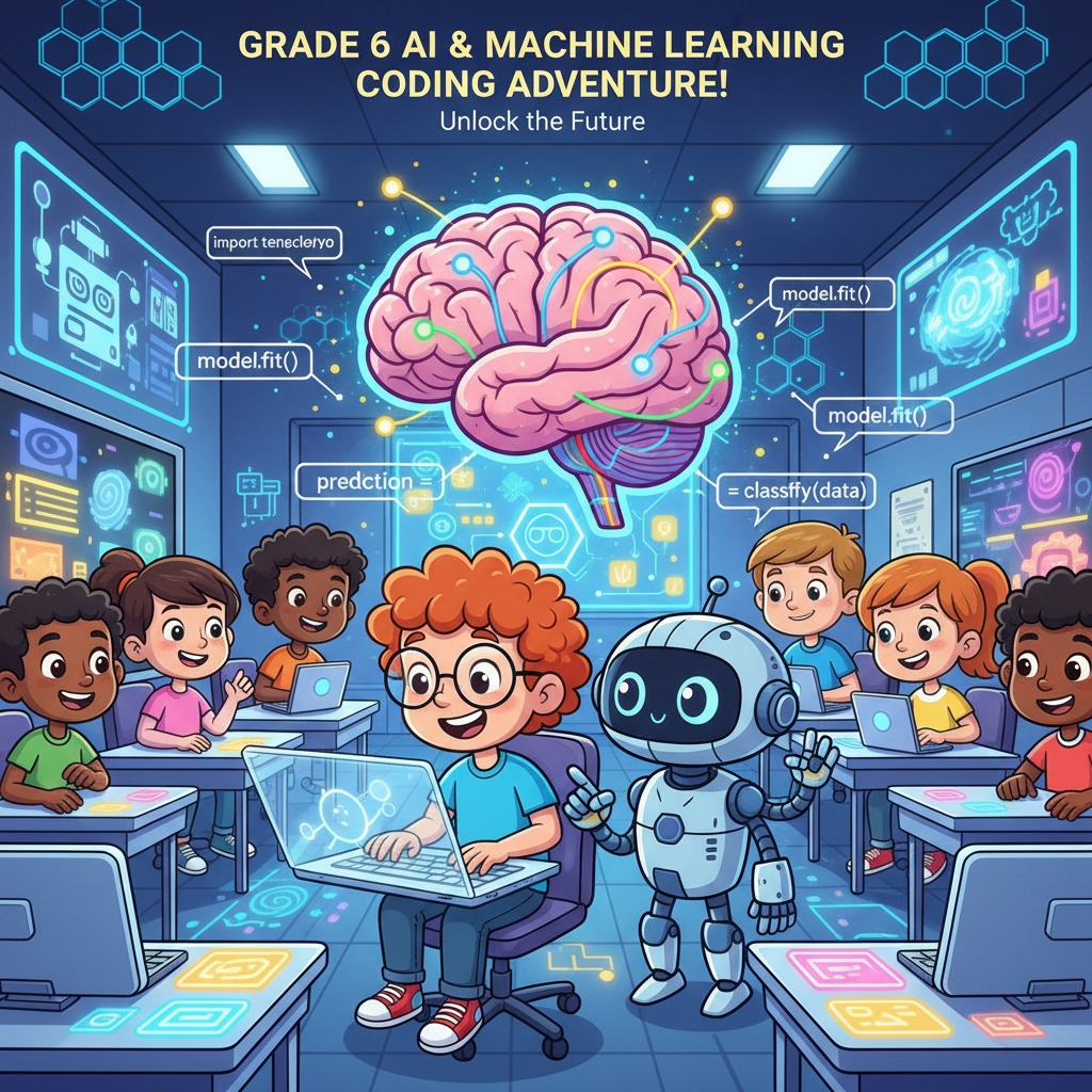Coding Adventures and AI & Machine Learning - Grade 6
