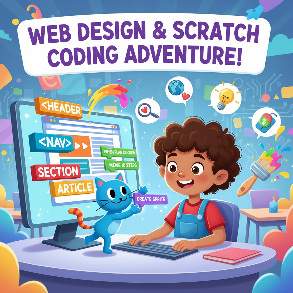 Web Design & Scratch Programming