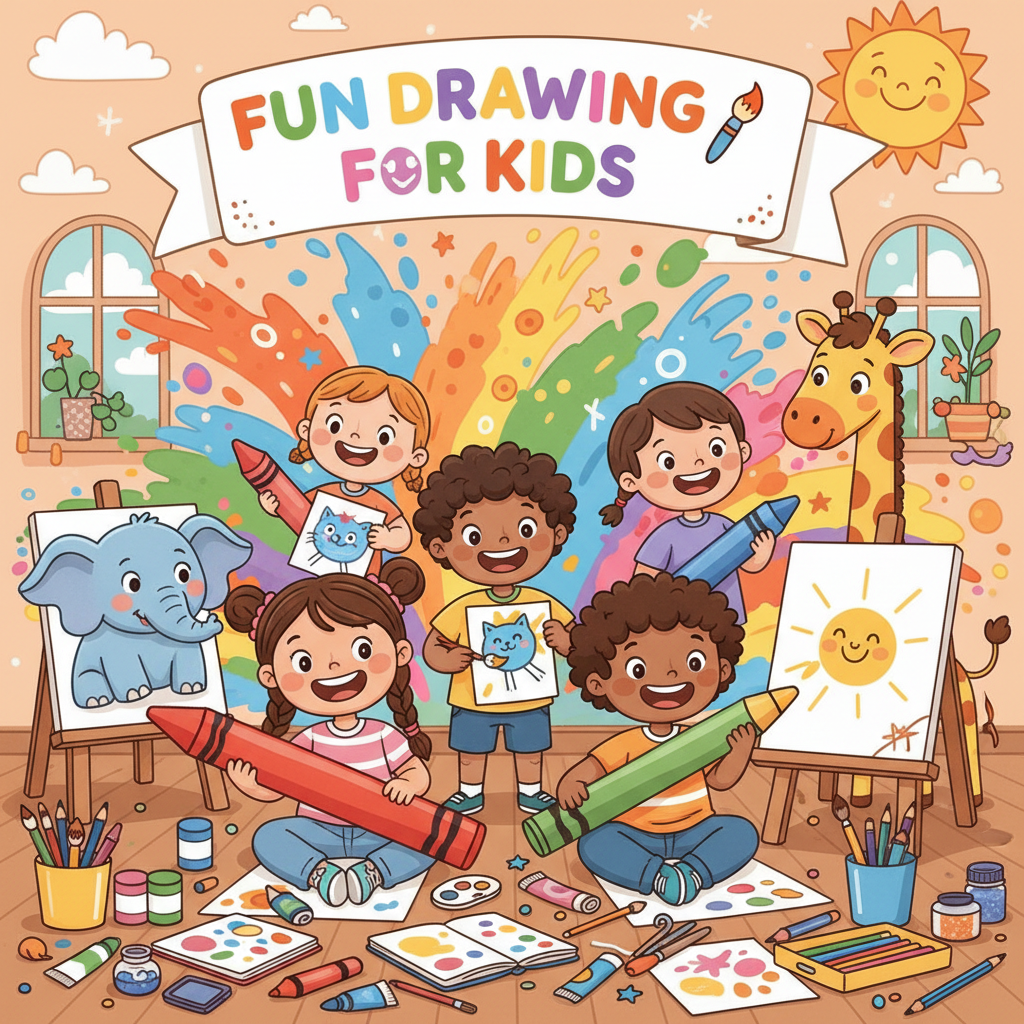 Fun Drawing for Kids