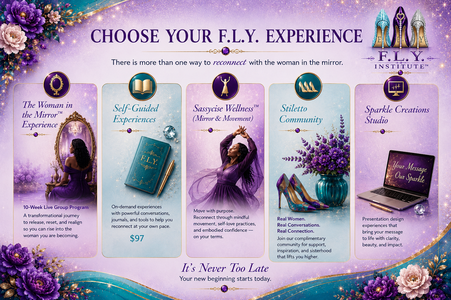 Choose your F.L.Y. experience