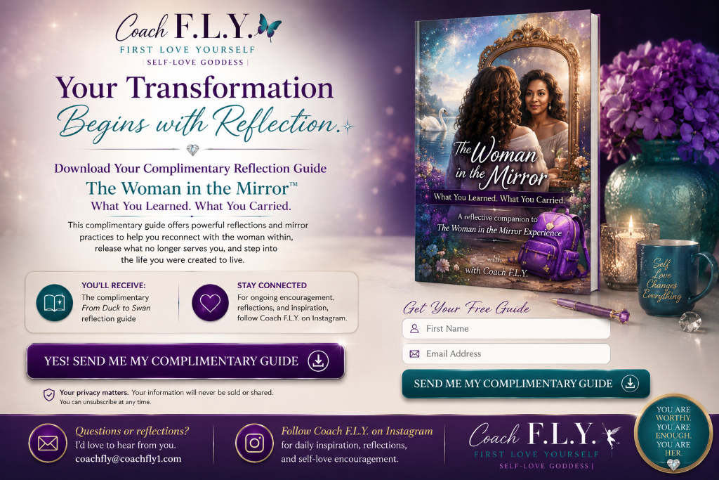 Complementary reflection guide landing artwork