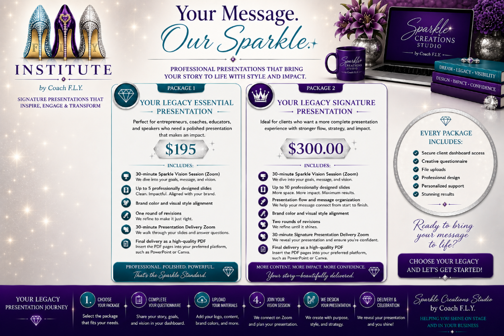Sparkle presentation pricing