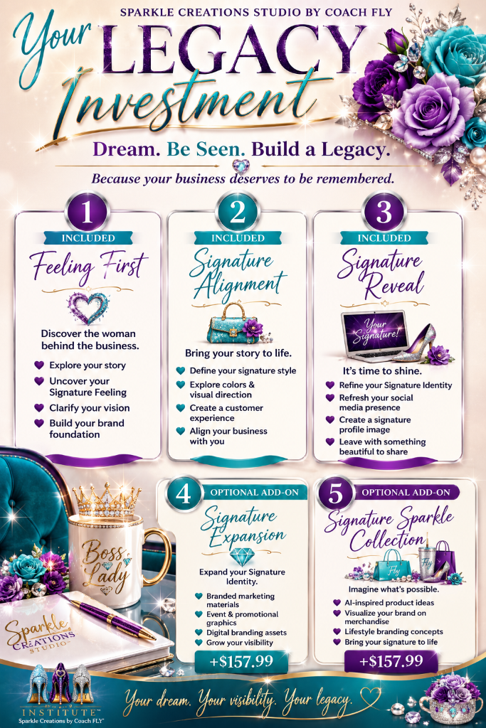 Legacy Investment flyer