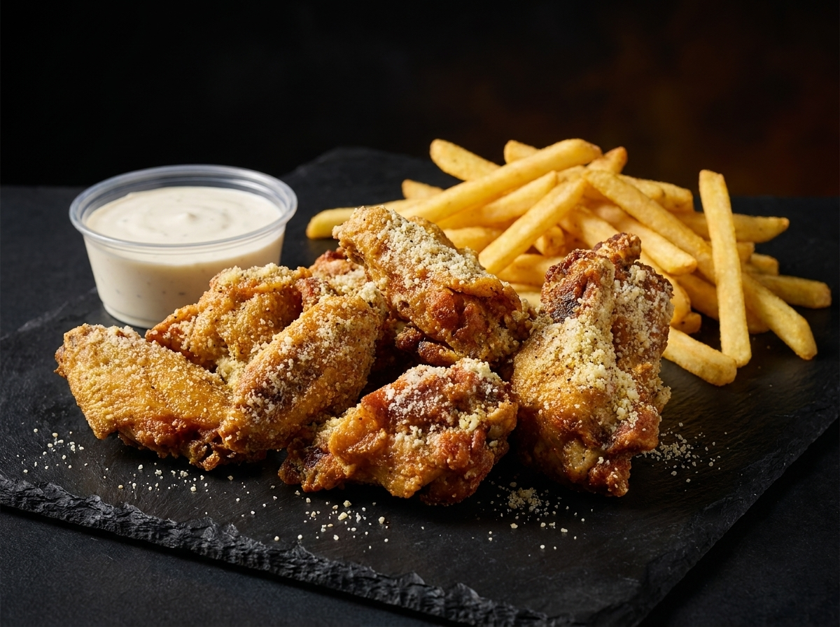 Da Wingman crispy saucy wings