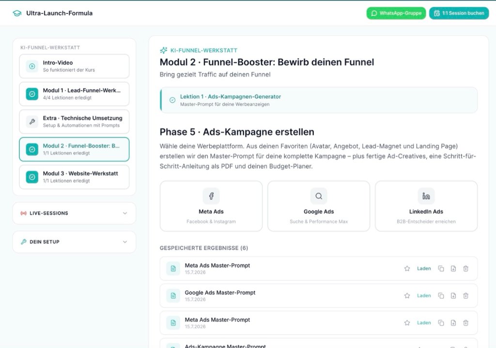 Modul 2 · Funnel-Booster