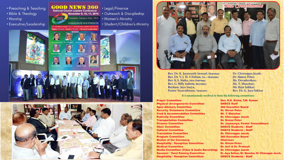 National Church Leaders Conference — Leadership Committees & Sessions