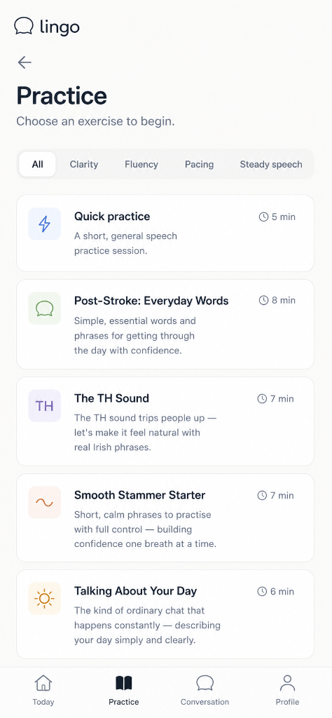 Lingo app