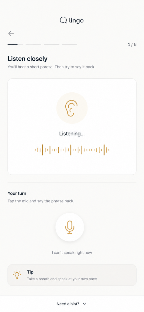 Lingo app