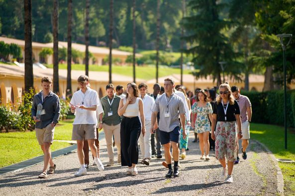 Students at the International Olympic Academy