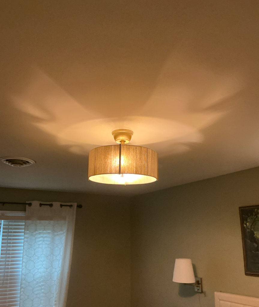 Ceiling light upgrade after