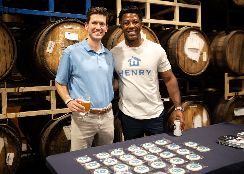 Henry team members at Hardywood