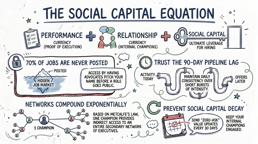 The Social Capital Equation: How Everything You've Done Adds Up to a Job Offer