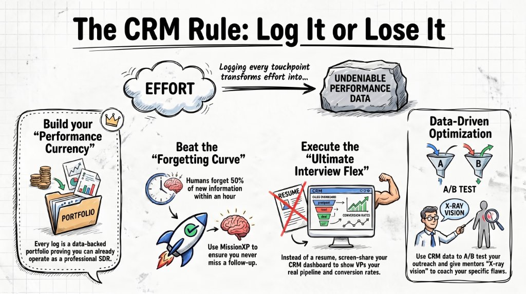 The CRM Rule: Log It or Lose It