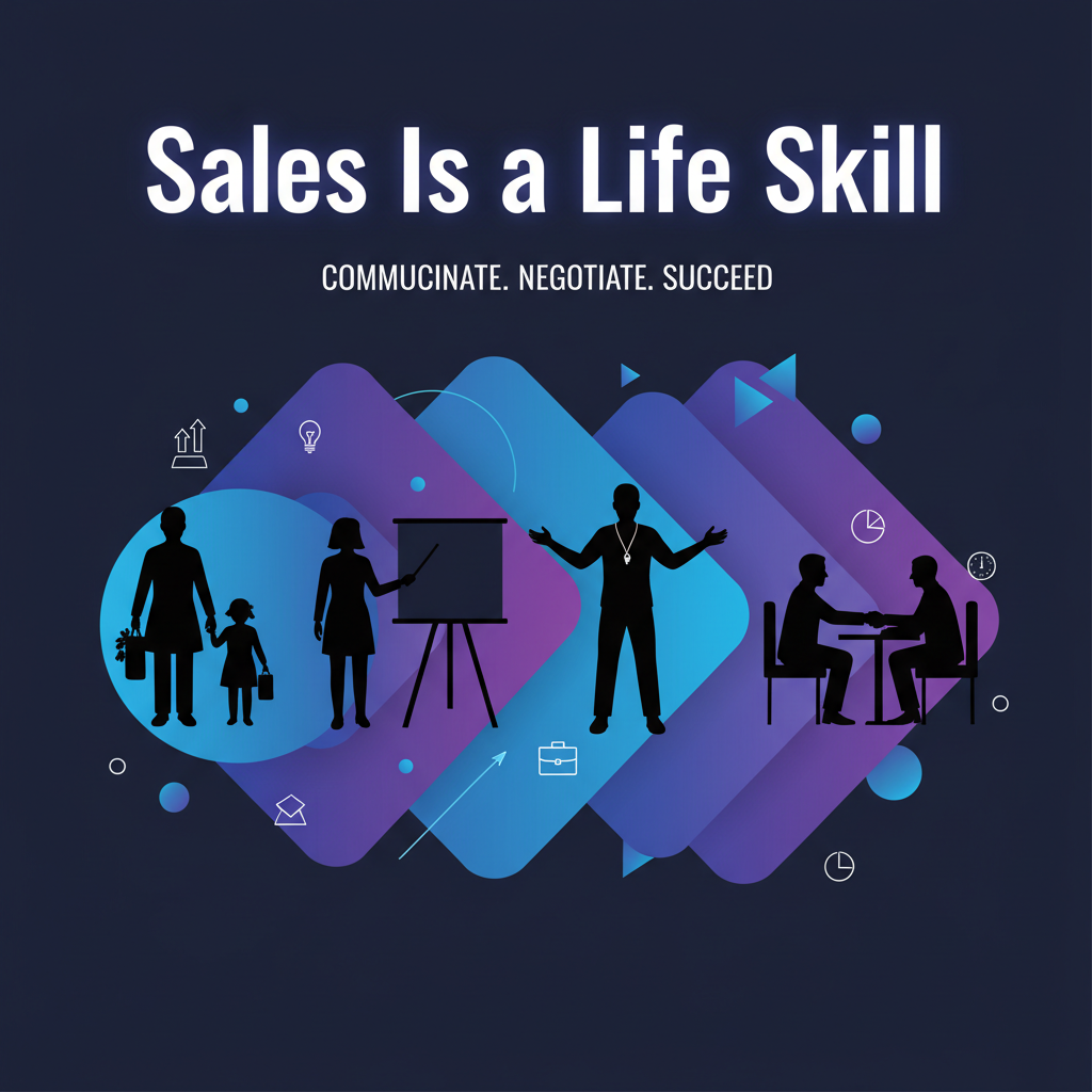 Sales Is a Life Skill — You're Already Doing It, You Just Don't Know It