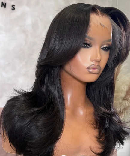 Raw Vietnamese Body Wave hair with soft natural layers