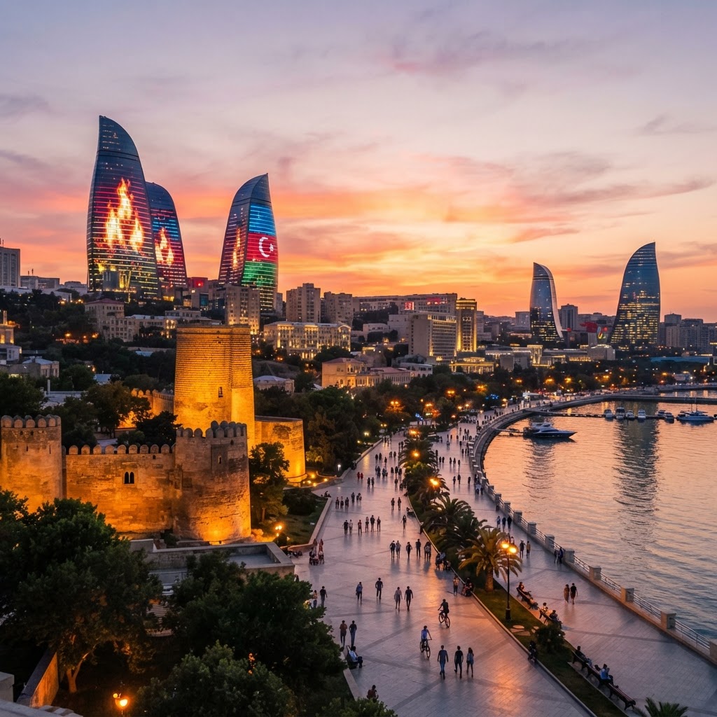 National Day Fixed Departure: Beautiful Baku | 4 Days from Dubai - Affordable 3 Nights / 4 Days holiday package from Dubai and Karachi