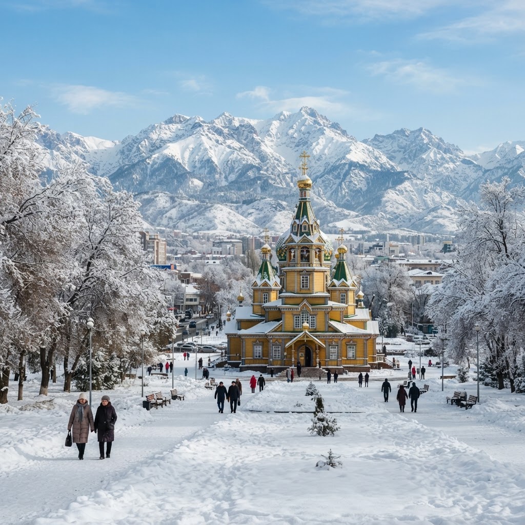 National Day Fixed Departure: Almaty Winter Wonderland | 5 Days from Dubai