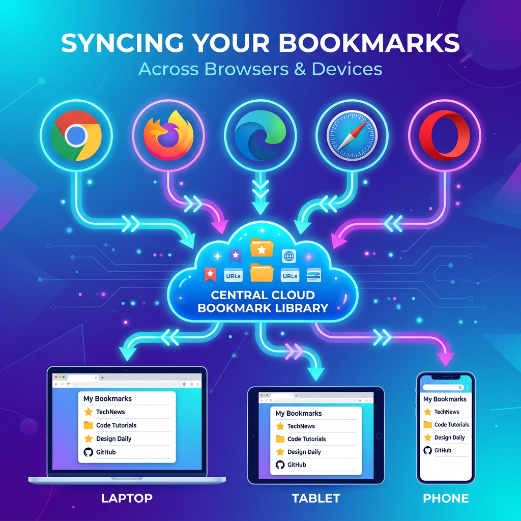 Bookmark Sync That Just Works (Across Browsers & Devices)