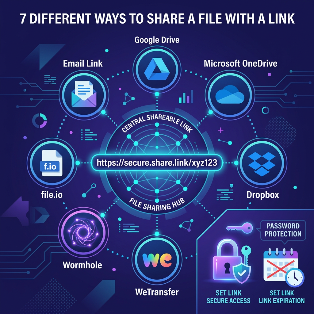 Share a File with a Link: 7 Fast Ways + Safety Tips