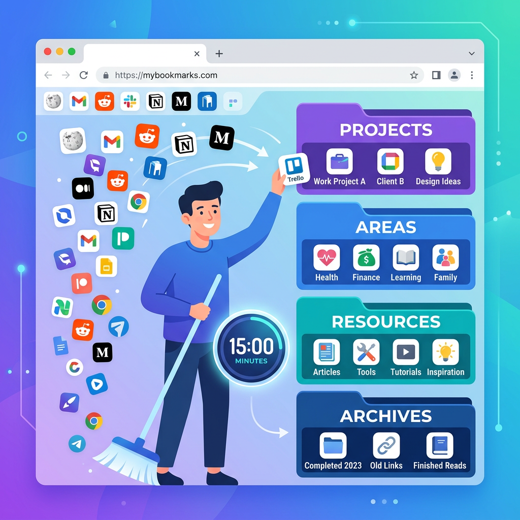 Best Way to Organize Chrome Bookmarks: 15-Minute Fix