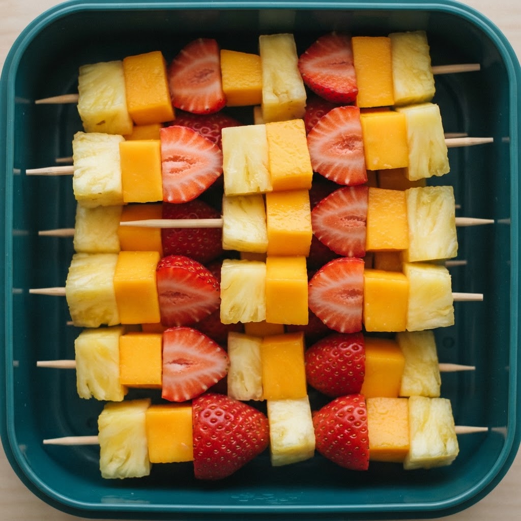 Banderillas de Frutas del Bosque Tropical