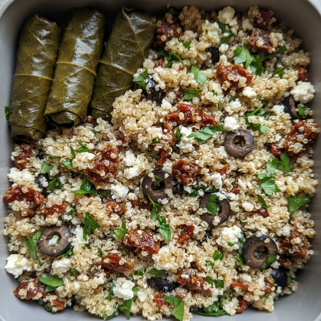 Rollitos de Quinoa Mediterráneos