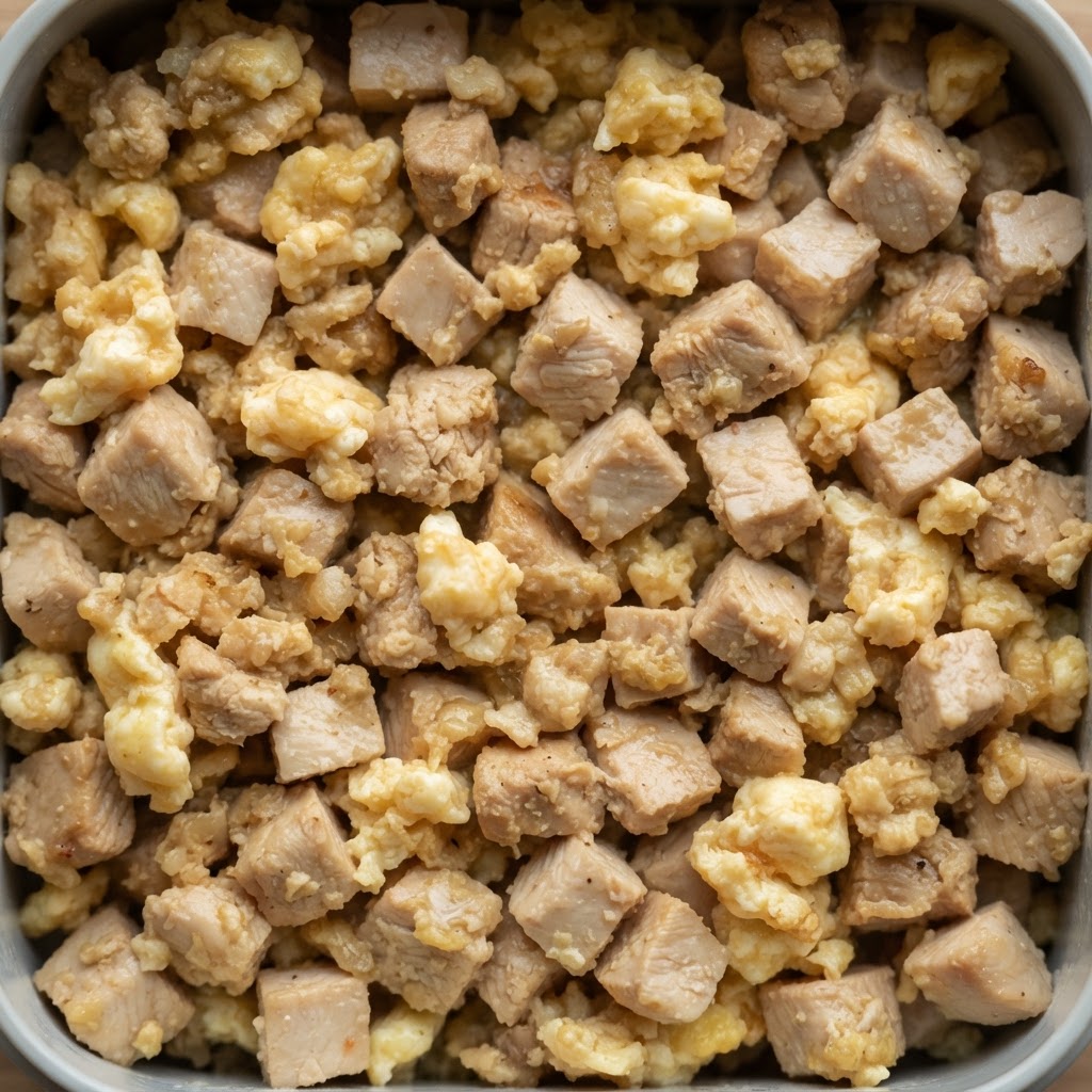 Bocaditos de Huevo y Pollo al Estilo Oriental
