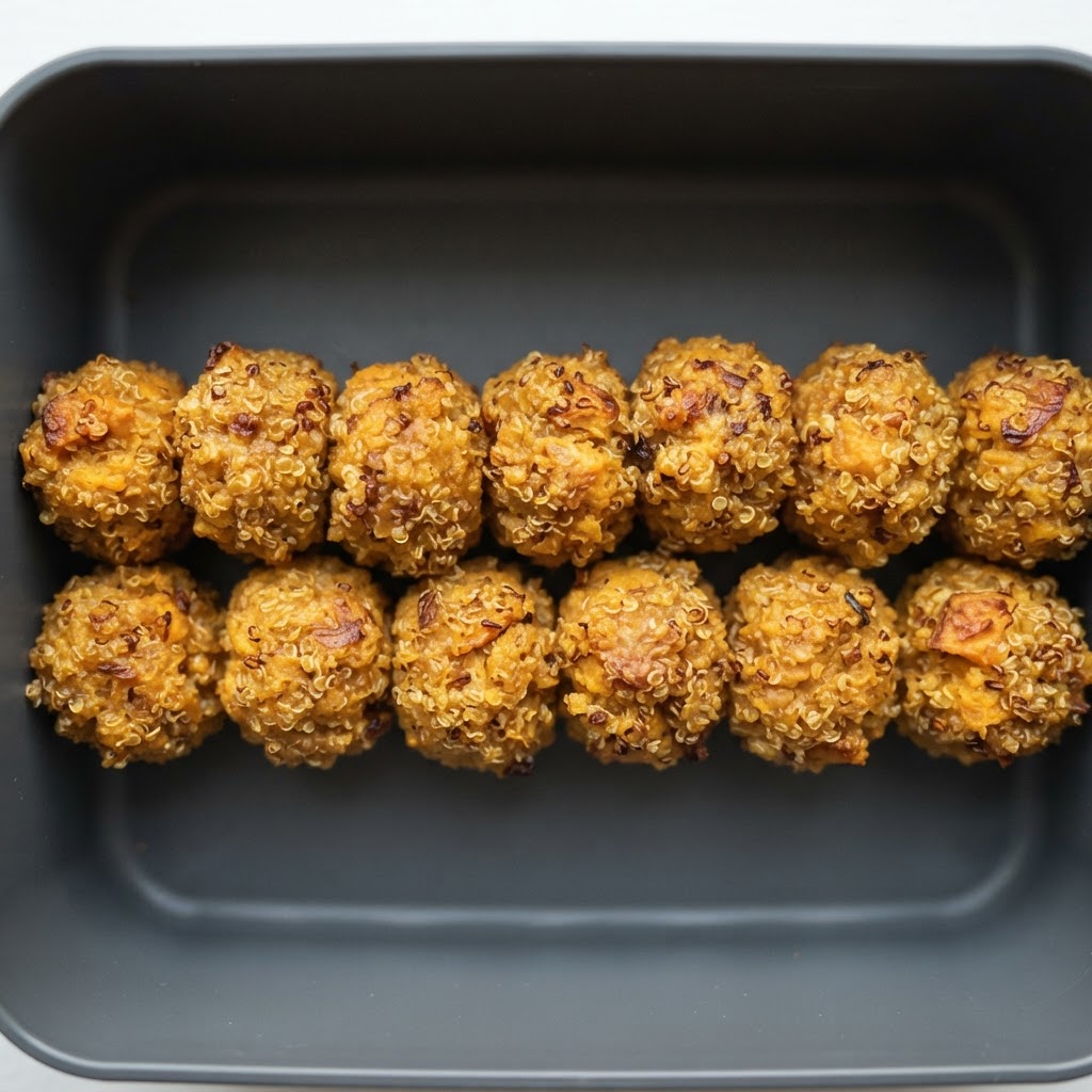 Bocados de Camote y Quinoa al Horno