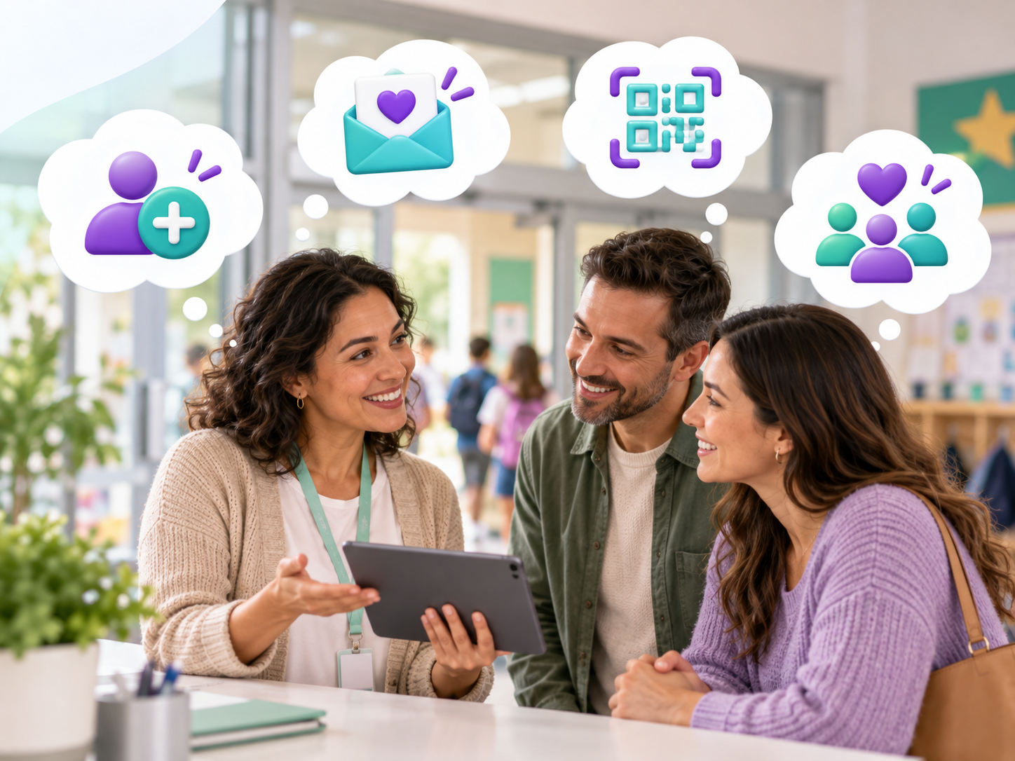 Activación de Lonchera Digital con códigos QR e invitaciones