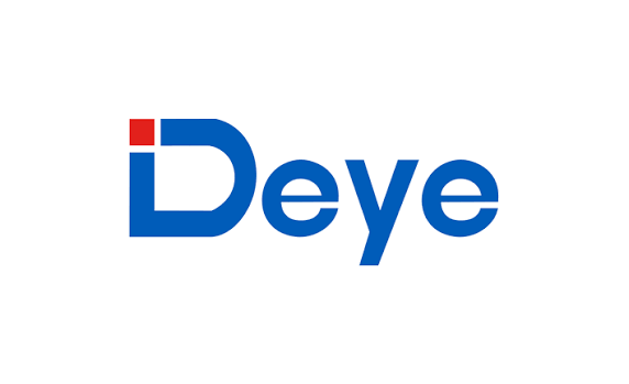 Logo Deye - marca distribuída pela Ecoenergi Solar