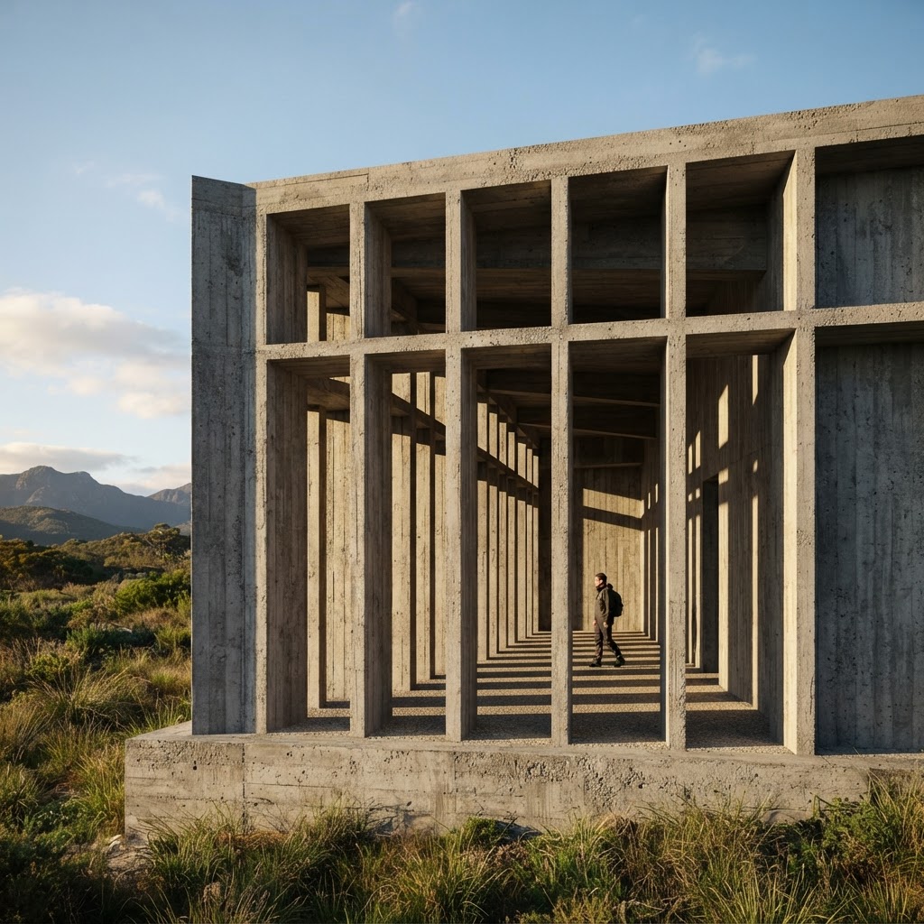 Architectural Render, Concrete & Light